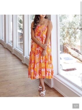Anthropologie Abel The Label Maxi Floral Dress